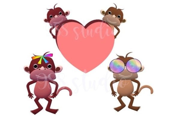 Download 3D Monkey Funny Animal Png Cute Monkeys - Cute monkeys Collection