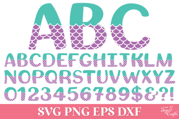 Download Mermaid SVG Alphabet - Mermaid svg Collection