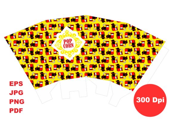 Download Popcorn Packaging with Train Theme - Train theme Collection