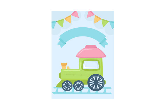 Download Children's Train Theme Book Cover - Train theme Collection