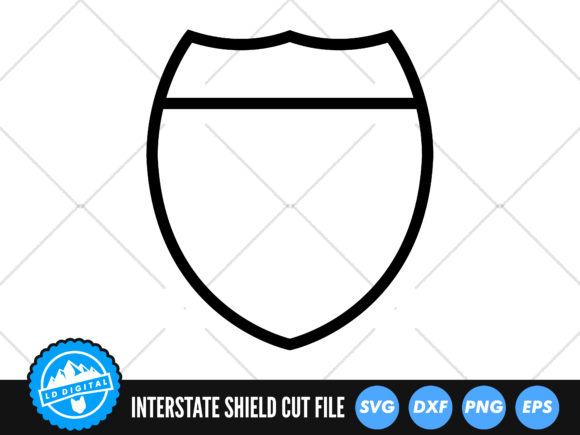 Download Interstate Shield SVG | Car Sign SVG - Car sign Collection